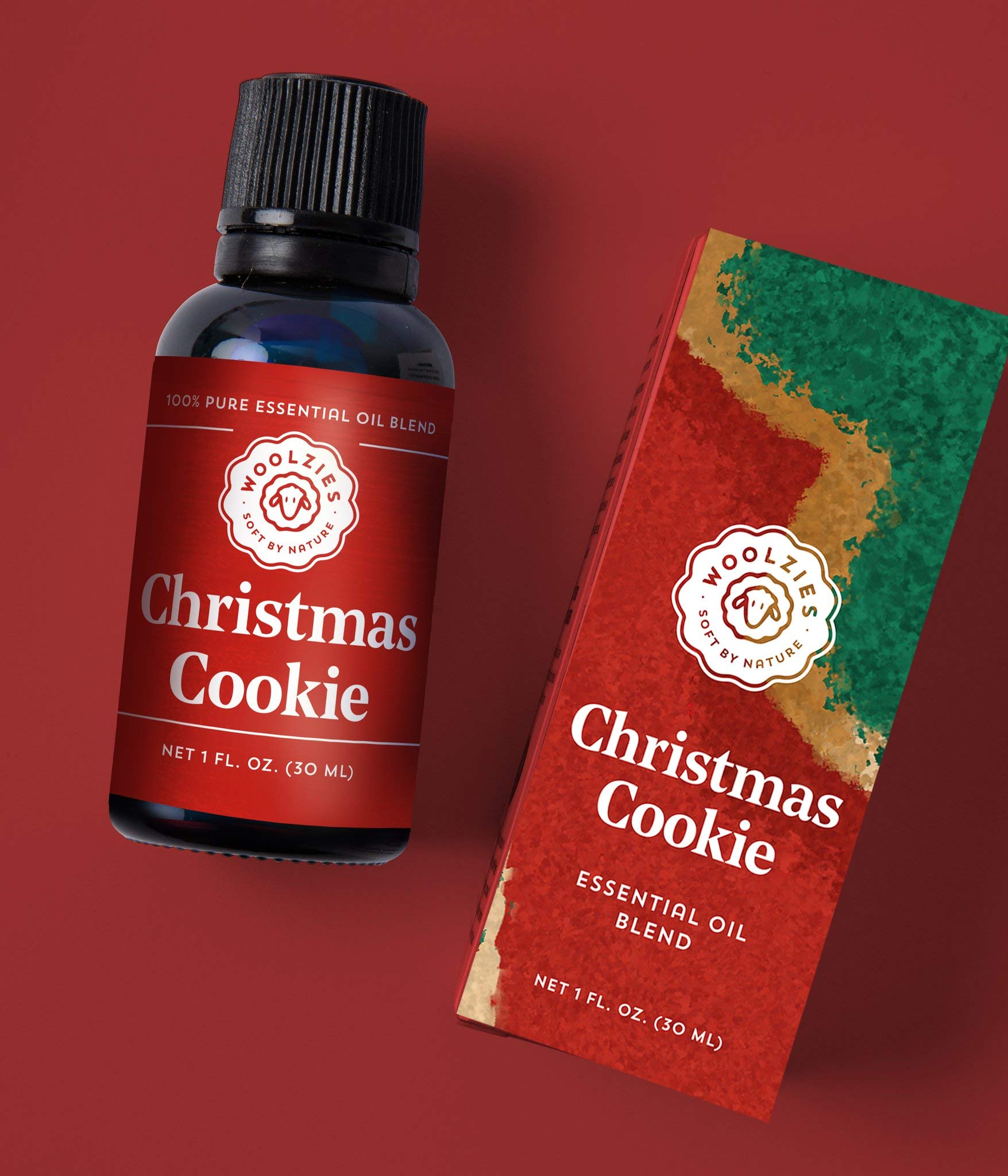 Christmas Cookie Essential Oil Blend - 1 Fl Oz for Aromatherapy, Soaps, Candles & Lotions | Holiday Scent for Relaxation, DIY Crafts & Home Fragrance
