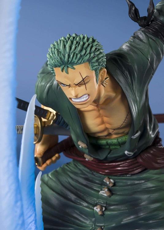 Figuarts Zero Extra Battle One Piece Roronoa Zoro (Yakkodori) Anime Statue - Premium Collectible Figure for Display & Gift for Anime Fans