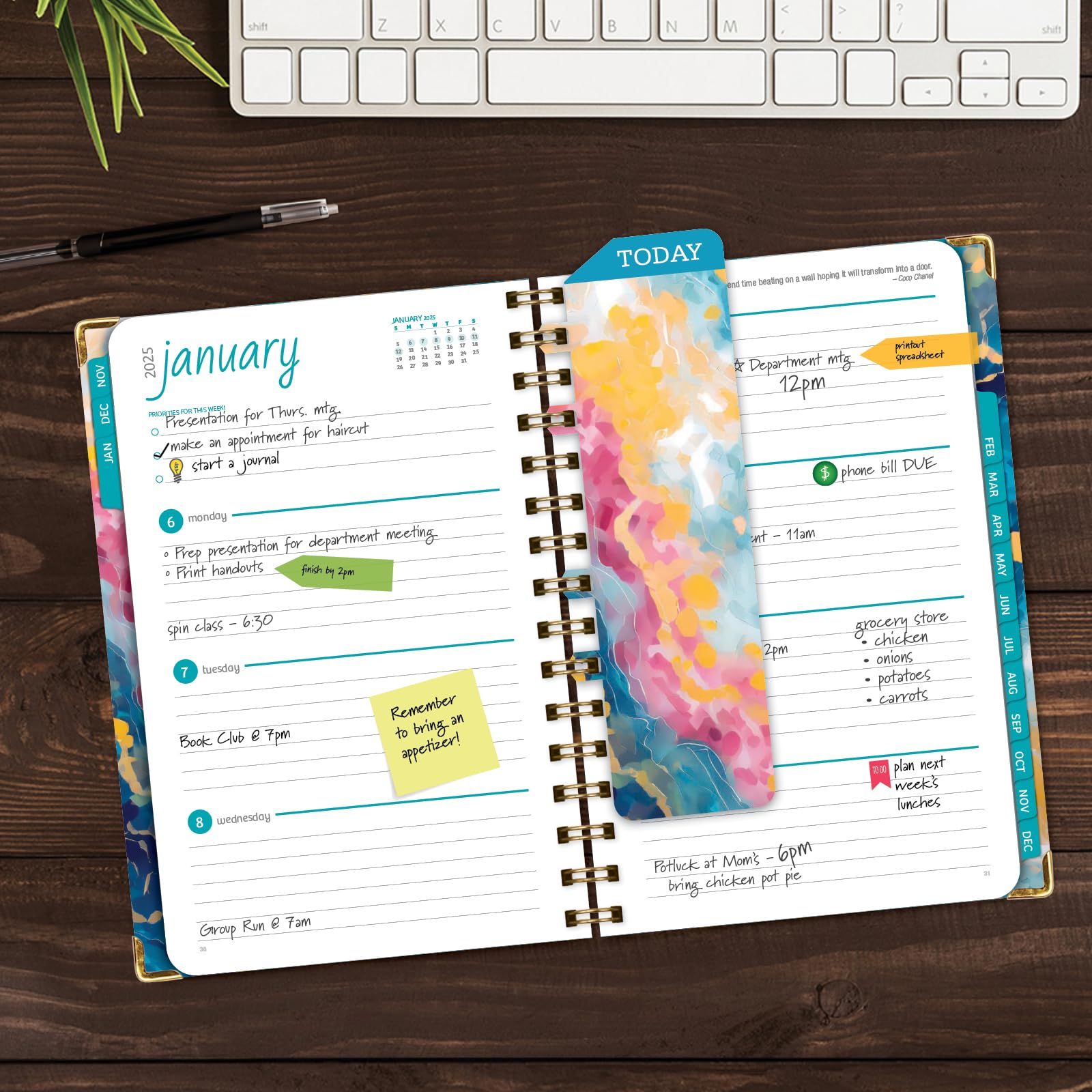 2025 Hardcover Planner 5.5