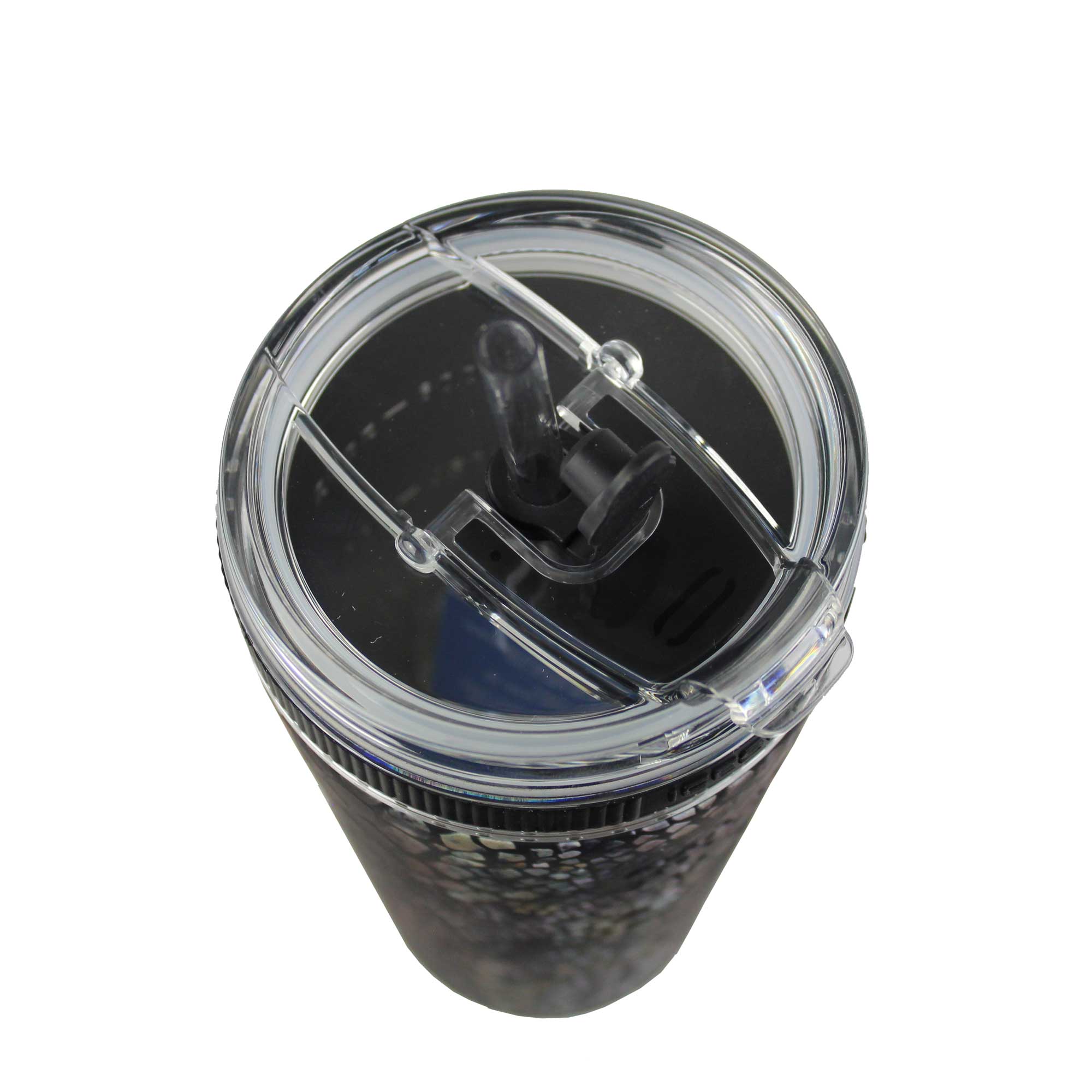 26oz Flexible Water Bottle with Snakeskin Design - Leak Proof, BPA Free, Ideal for Gym, Hiking, and Outdoor Activities