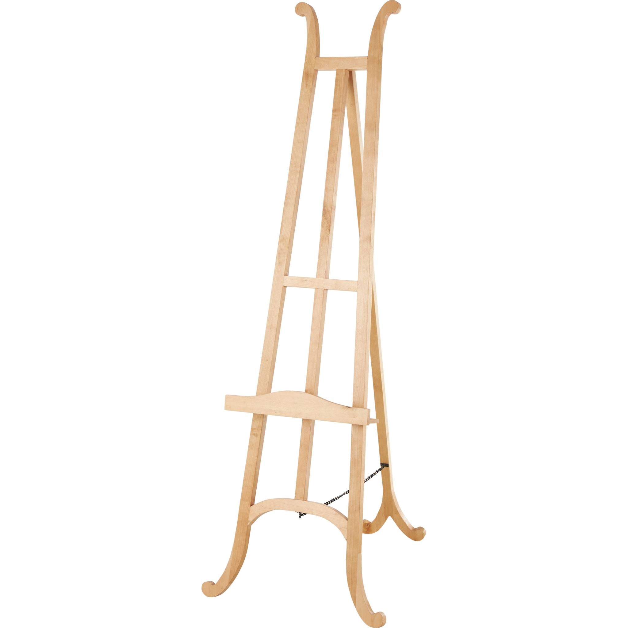 Arlo Floor Easel - Light Brown Wooden Artist Easel for Painting & Drawing | Perfect for Studio, Classroom & Home Art Projects