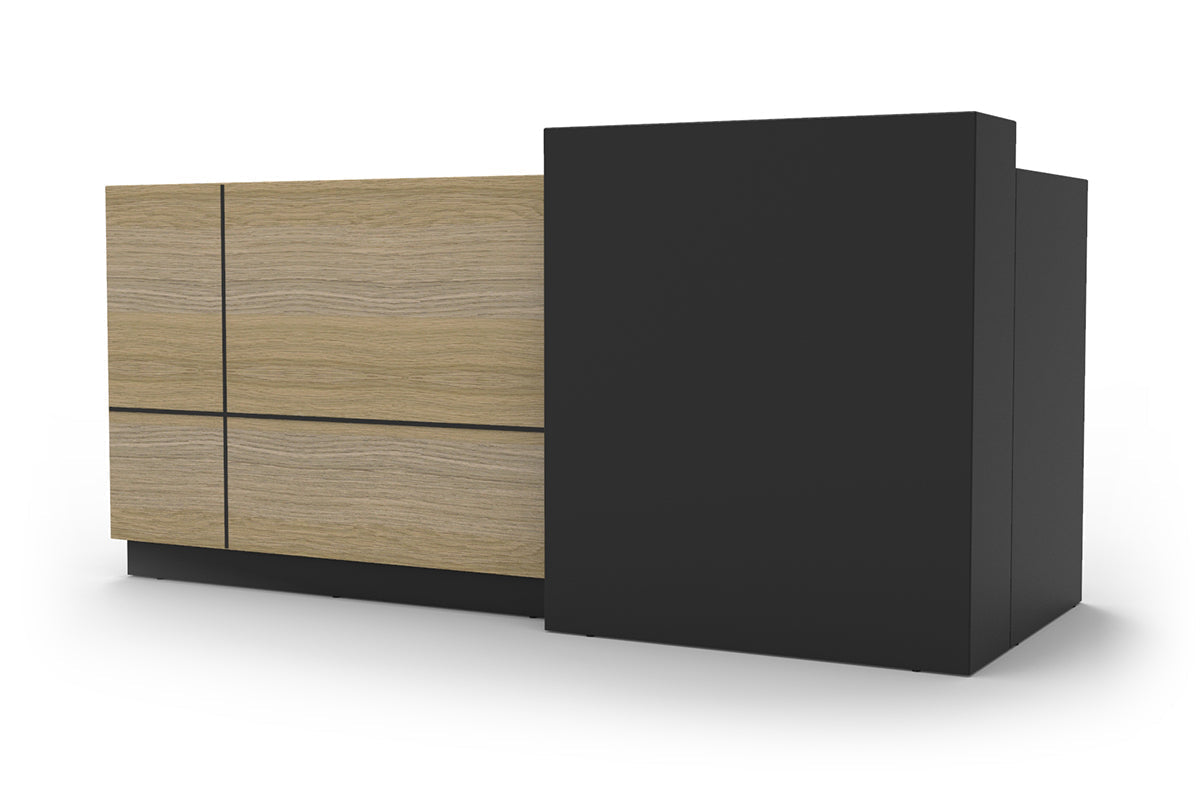 Modern Reception Counter with Sleek Design - Perfect for Office Lobbies, Hotel Front Desks & Business Entrances | Durable & Stylish Workspace Solution