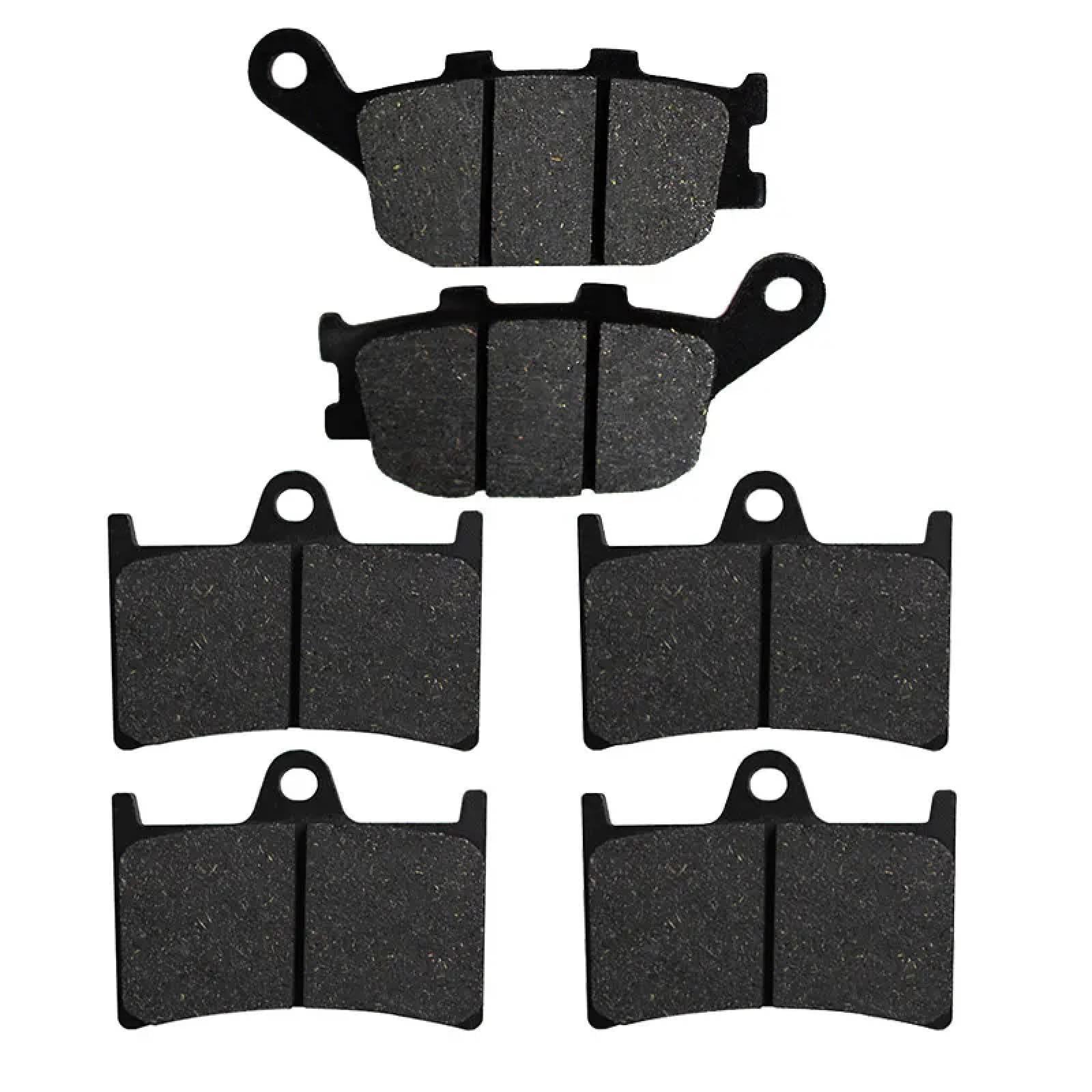 High-Performance LOTIKS Motorcycle Brake Pads for Yamaha FZ1 Fazer (2006-2015 Non-ABS & 2008-2015 ABS Models) - Front & Rear Brake Pads Replacement for Smooth Stopping Power & Enhanced Safety on Road Trips