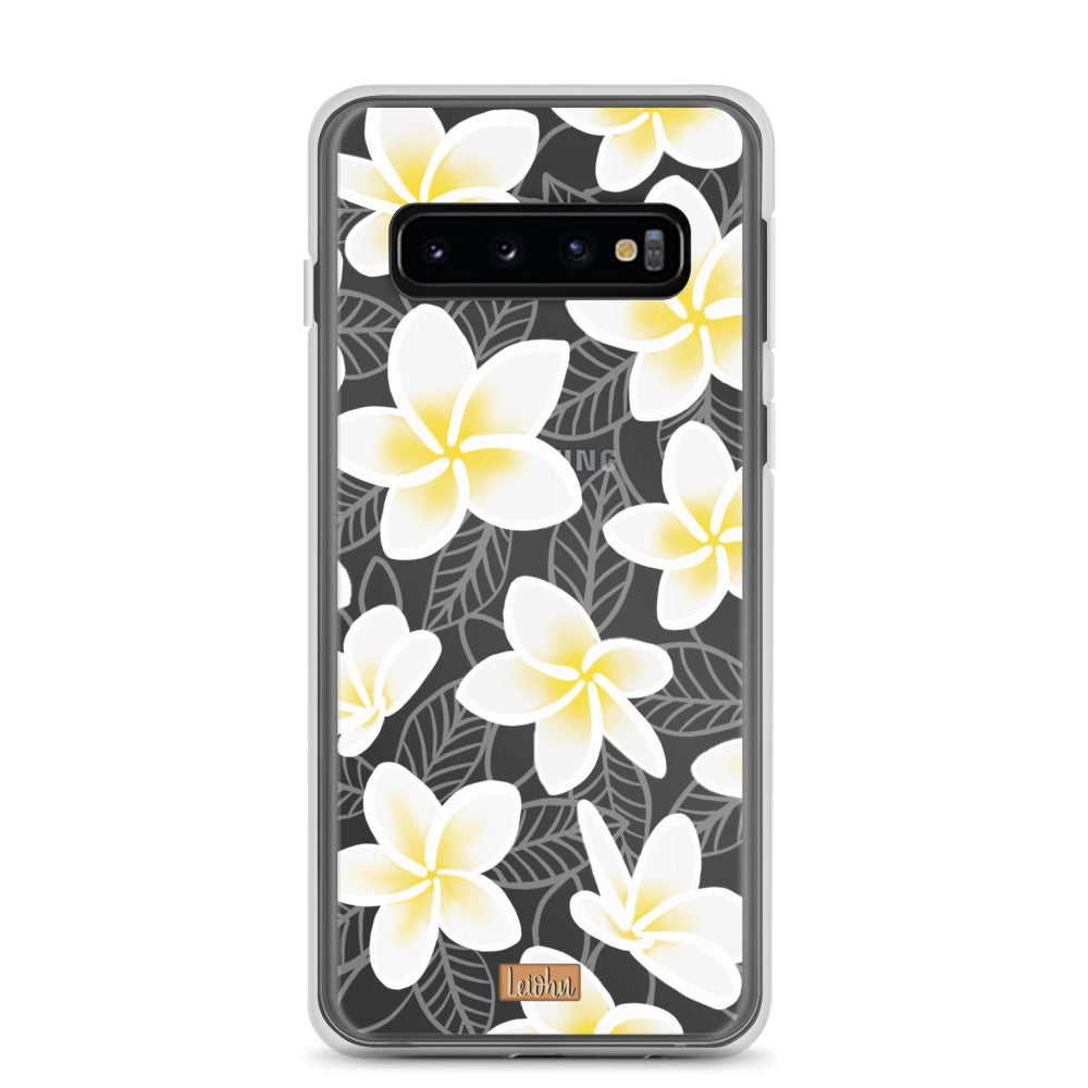Pua Melia Clear Phone Case for Samsung Galaxy - Slim Protective Cover with Scratch Resistance | Perfect for Everyday Use, Travel & Work