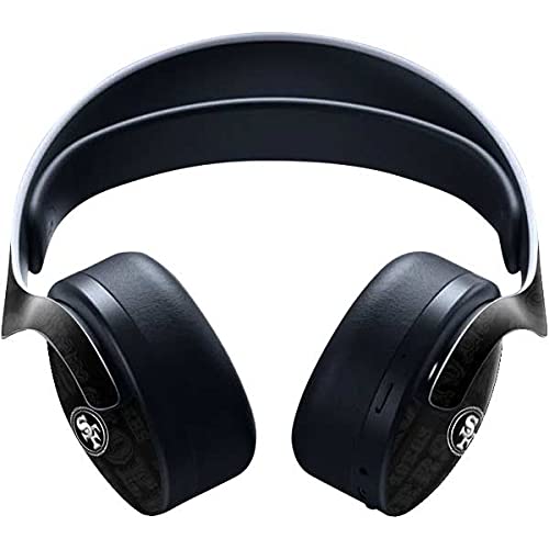 Officially Licensed NFL San Francisco 49ers Black & White Gaming Skin Decal for PS5 Pulse 3D Wireless Headset - Custom Protective Cover for PlayStation 5 Accessories - Perfect for Gaming Sessions & Team Spirit Display