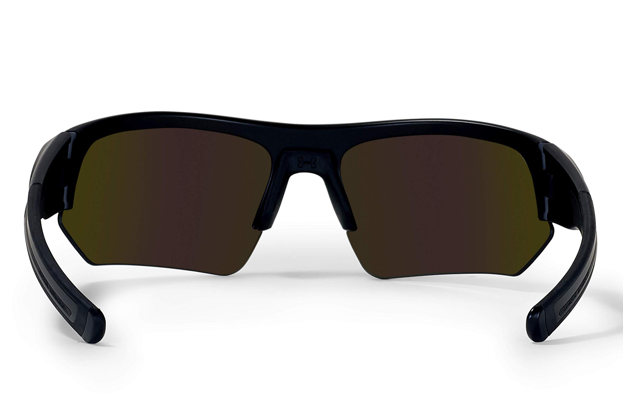 Under Armour UA Big Shot Wrap Sunglasses for Men & Women - Polarized Sports Sunglasses for Running, Cycling, Fishing - UV Protection & Anti-Glare Lenses