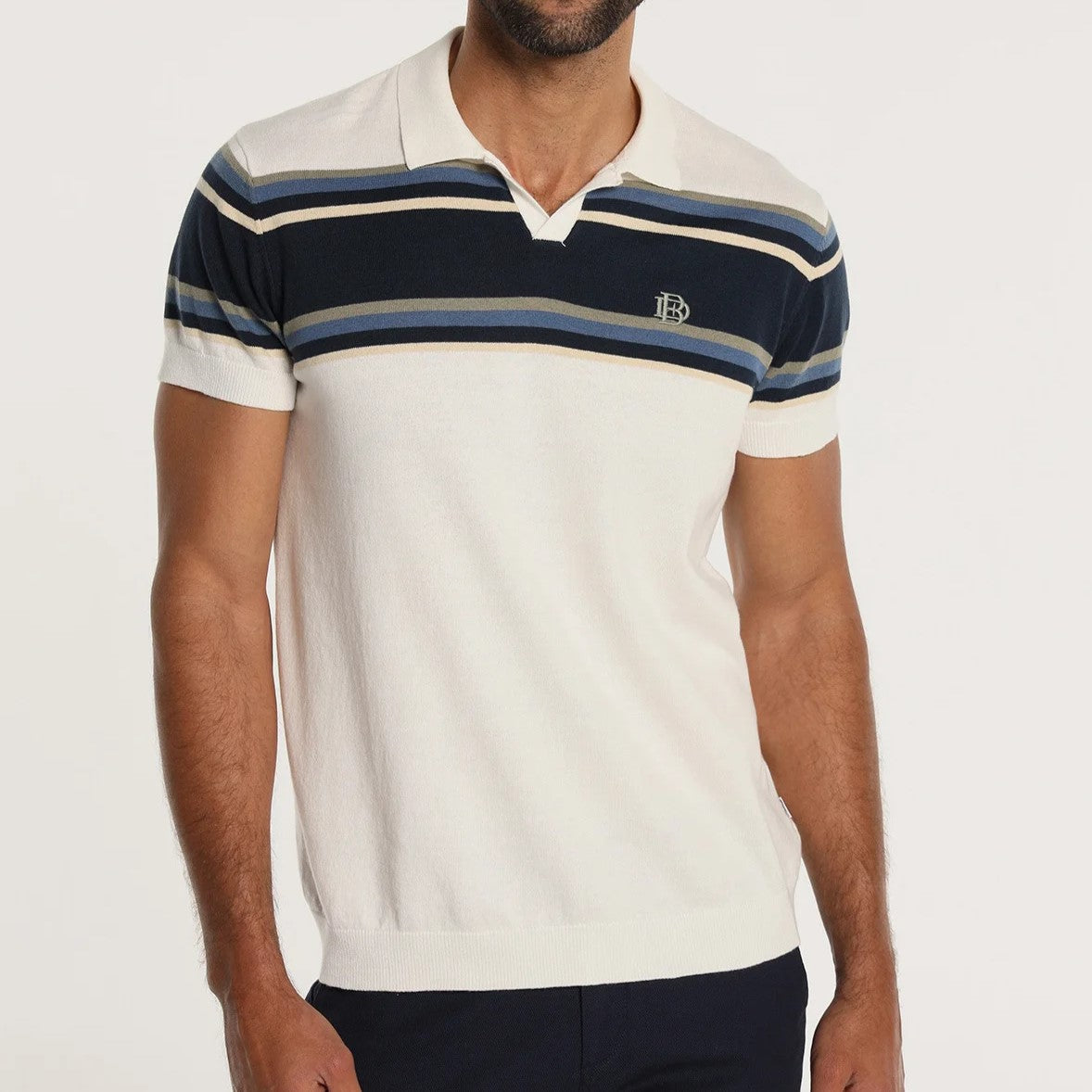 Premium Bendorff Knit Cotton Polo Shirt for Men - Comfortable & Breathable Casual Wear - Perfect for Golf, Office & Everyday Outfits