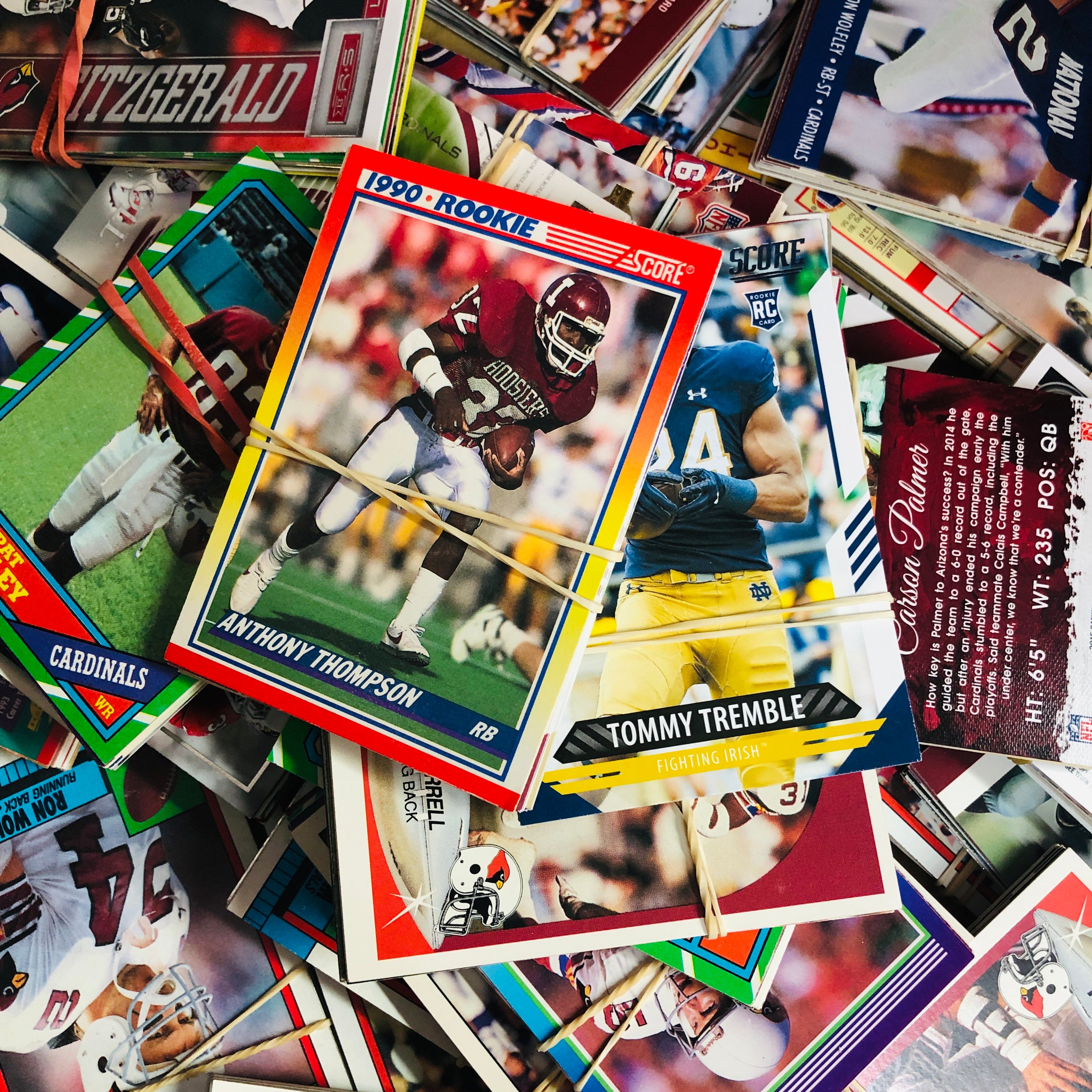 10x Mixed NCAA Trading Cards - Collectible Sports Memorabilia for Fans & Enthusiasts - Perfect for Trading, Collecting, and Displaying