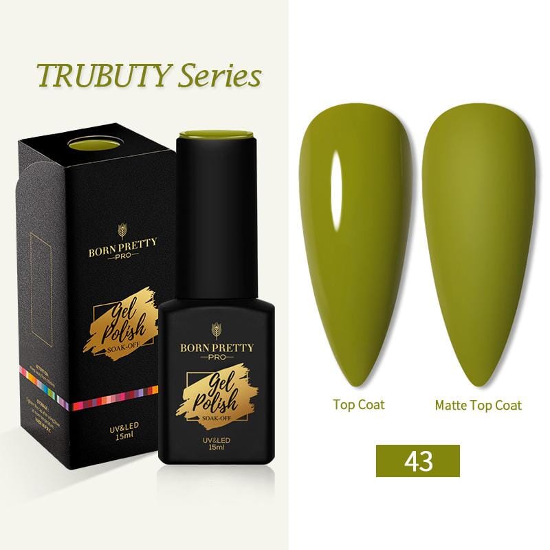 Trubuty Series Gel Polish 15ml - Long Lasting Nail Polish Kit for Salon & Home Manicure - Perfect for Nail Art, DIY Nails, and Professional Use