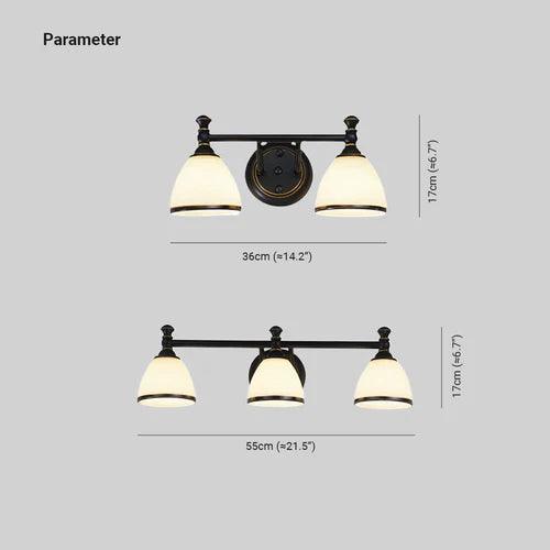 Modern Dual Arm Black & White Minimalist Round Wall Lamp - Adjustable Swing Arm Sconce for Bedroom, Living Room, and Hallway Lighting