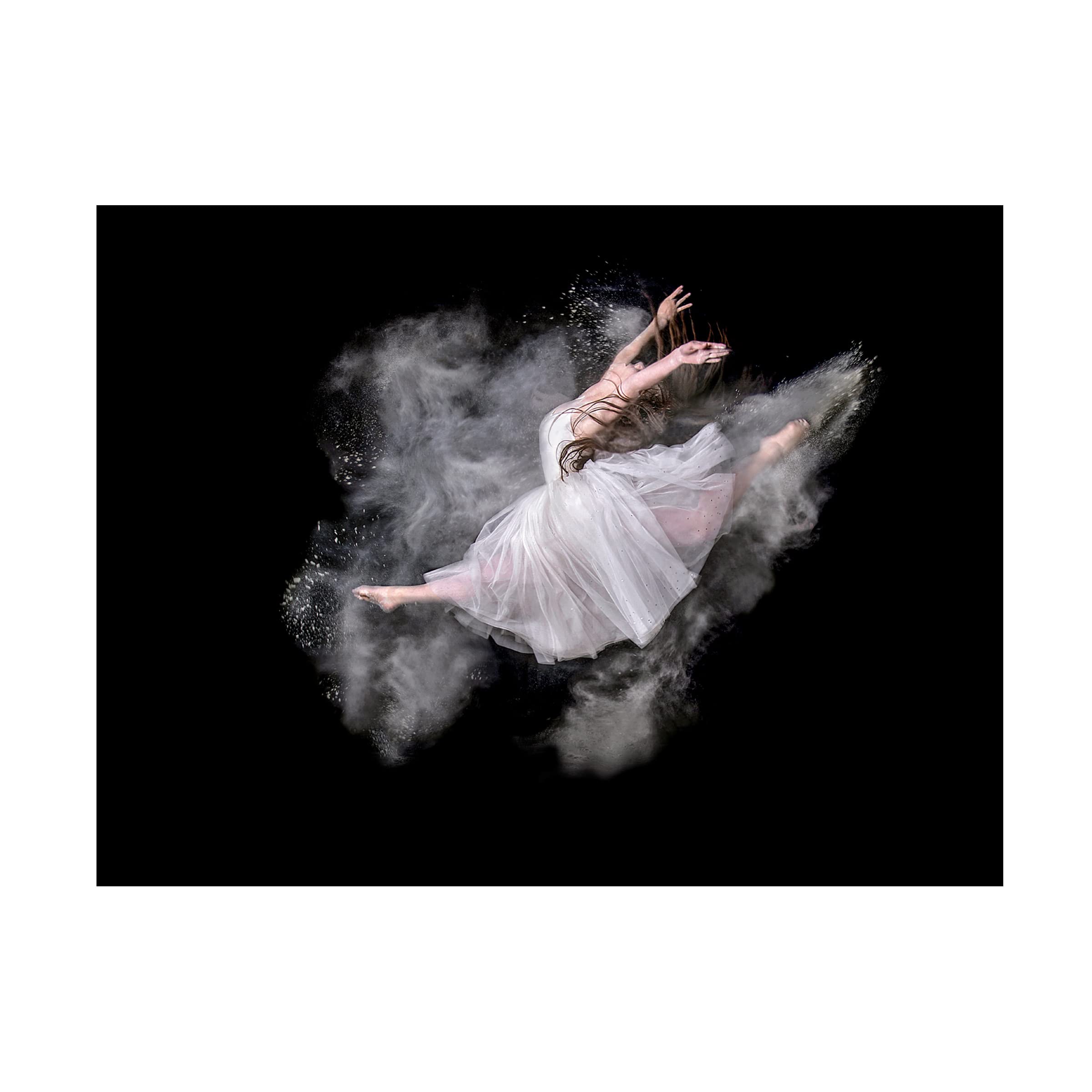 Pauline Pentony 'Dust Dancer' Canvas Wall Art Print - Modern Abstract Painting for Living Room, Bedroom & Office Decor