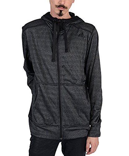 **Adidas Men's Epic Hoodie - Black, Large | Comfortable & Stylish Pullover for Casual Wear, Gym & Outdoor Activities**