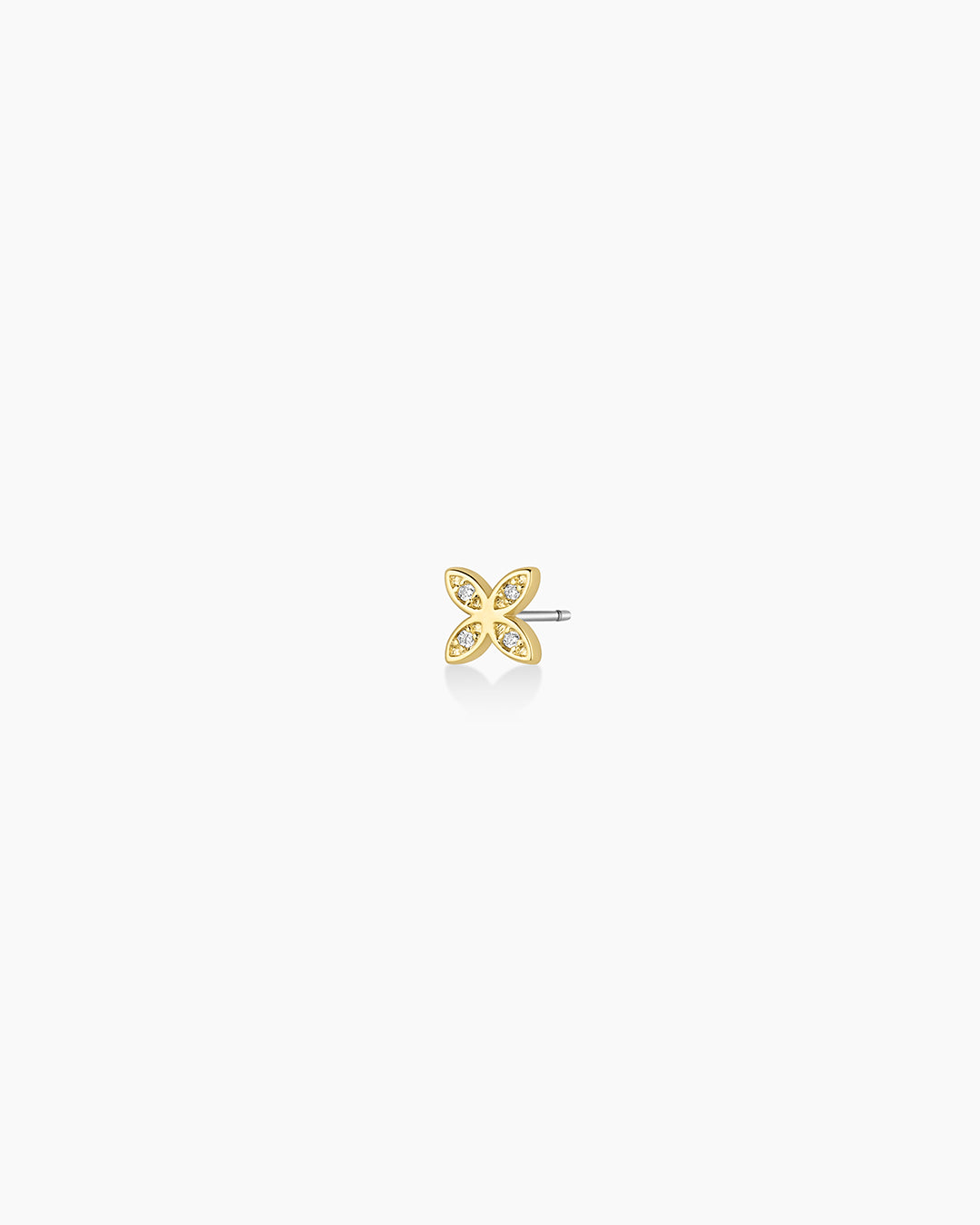 Flower Single Stud Earrings for Women - Dainty Floral Stud Earrings for Everyday Wear | Perfect Gift for Her, Birthday, Anniversary