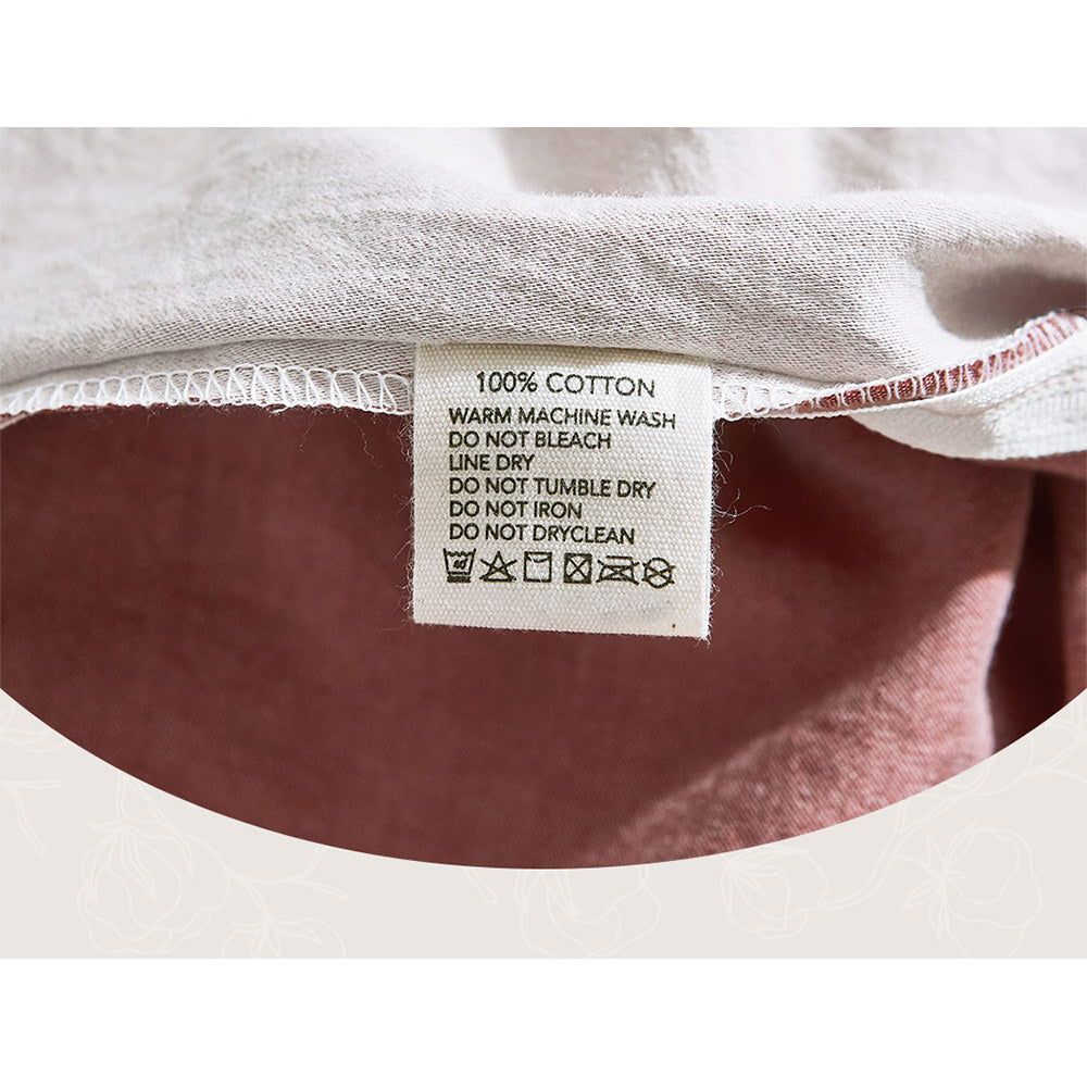 Premium Cotton Sheet Set - Single Size, Soft & Breathable, Red & Beige - Perfect for Bedroom, Guest Room & Dormitory