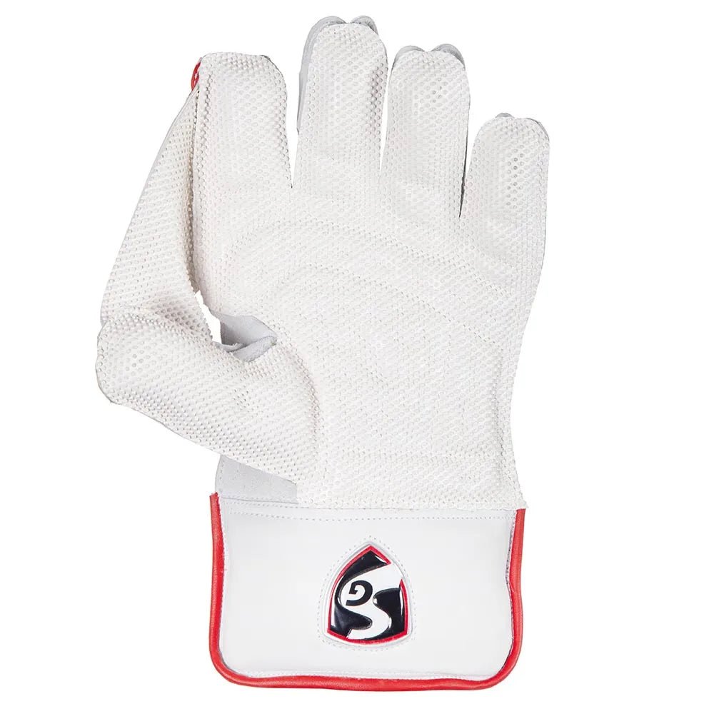 Premium SG Test Wicket Keeping Gloves - Cricket Wicket Keeper Gloves for Professional & Amateur Players - Perfect for Practice, Matches & Training Sessions