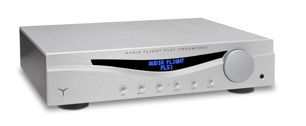Audia Flight FLS 1 Fully Balanced Stereo Preamp & Headphone Amplifier - High-End Audio Equipment for Home Theater & Music Listening