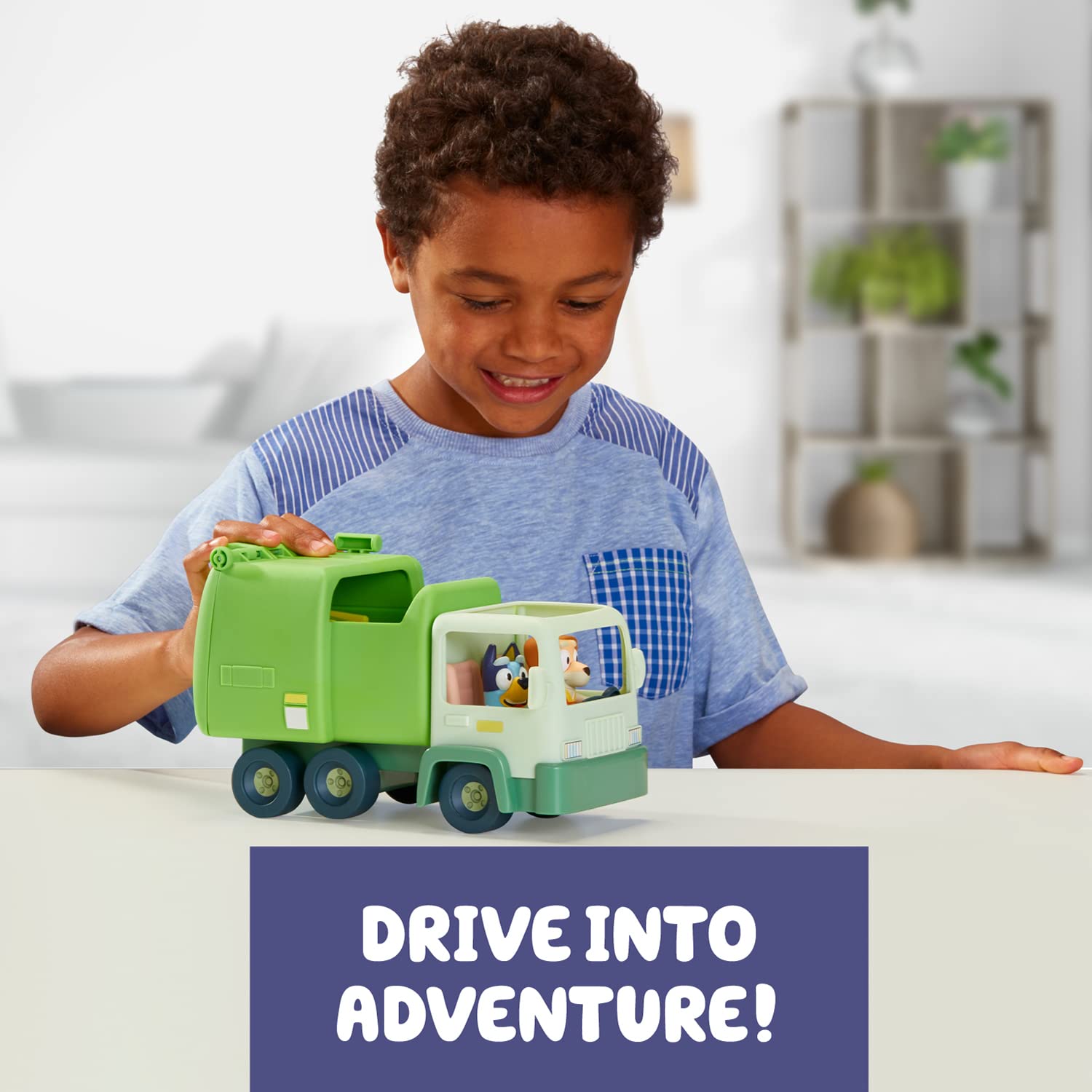 Bluey Garbage Truck Playset with 2.5