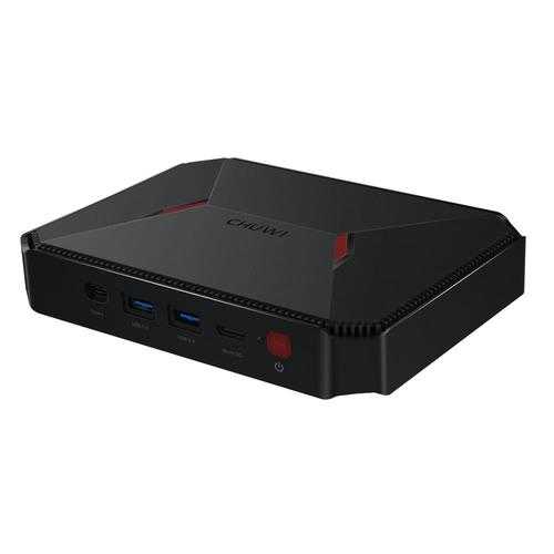 CHUWI GBox Mini PC - Intel Gemini Lake N4100, 4GB RAM, 64GB Storage, Expandable HDD+SSD, Dual Band WiFi 2.4G/5G, Bluetooth 4.0 - Perfect for Home Office, Streaming & Light Gaming