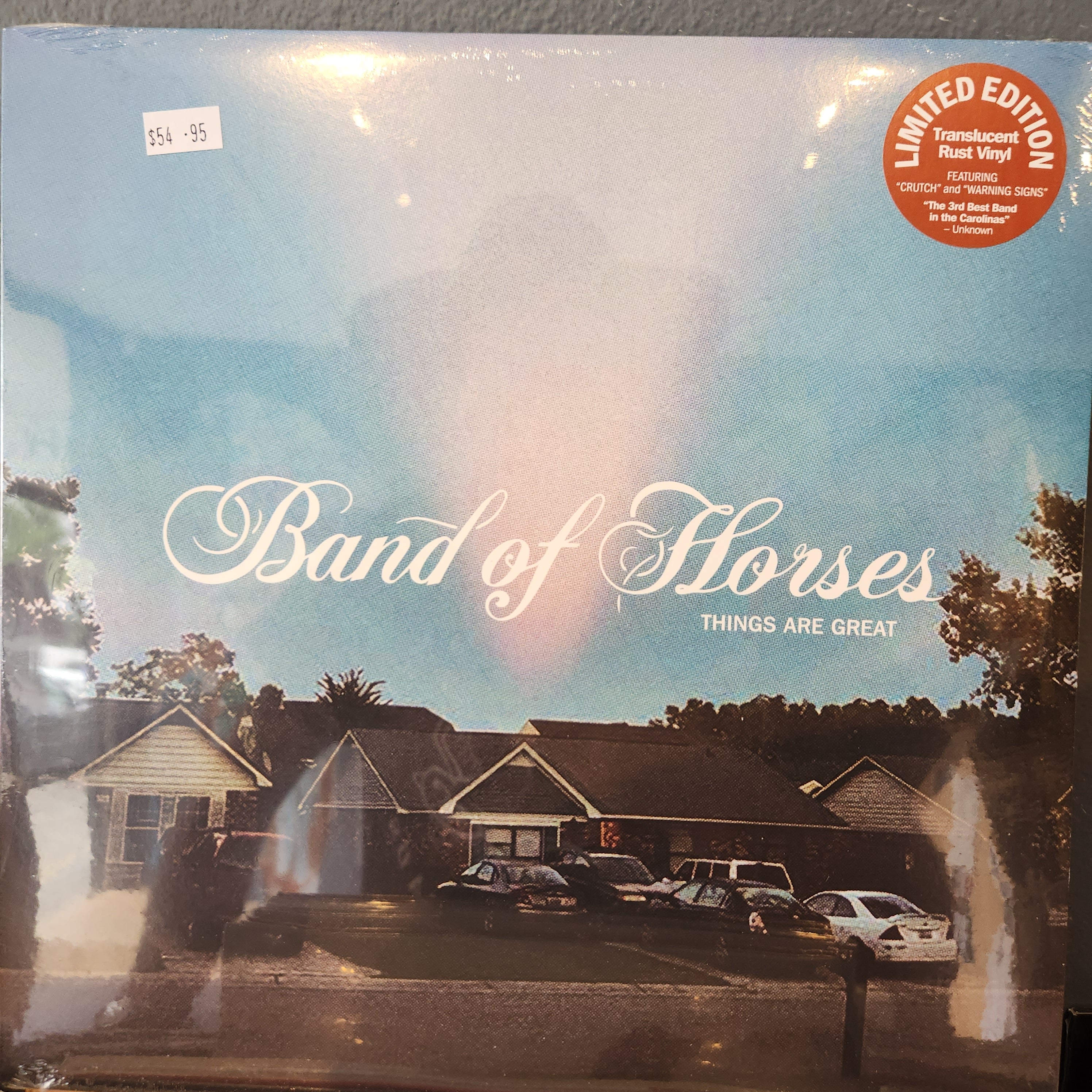 Band of Horses - Things Are Great Vinyl LP Record | Limited Edition Music Album for Collectors & Audiophiles | Perfect for Home Listening & Gifting