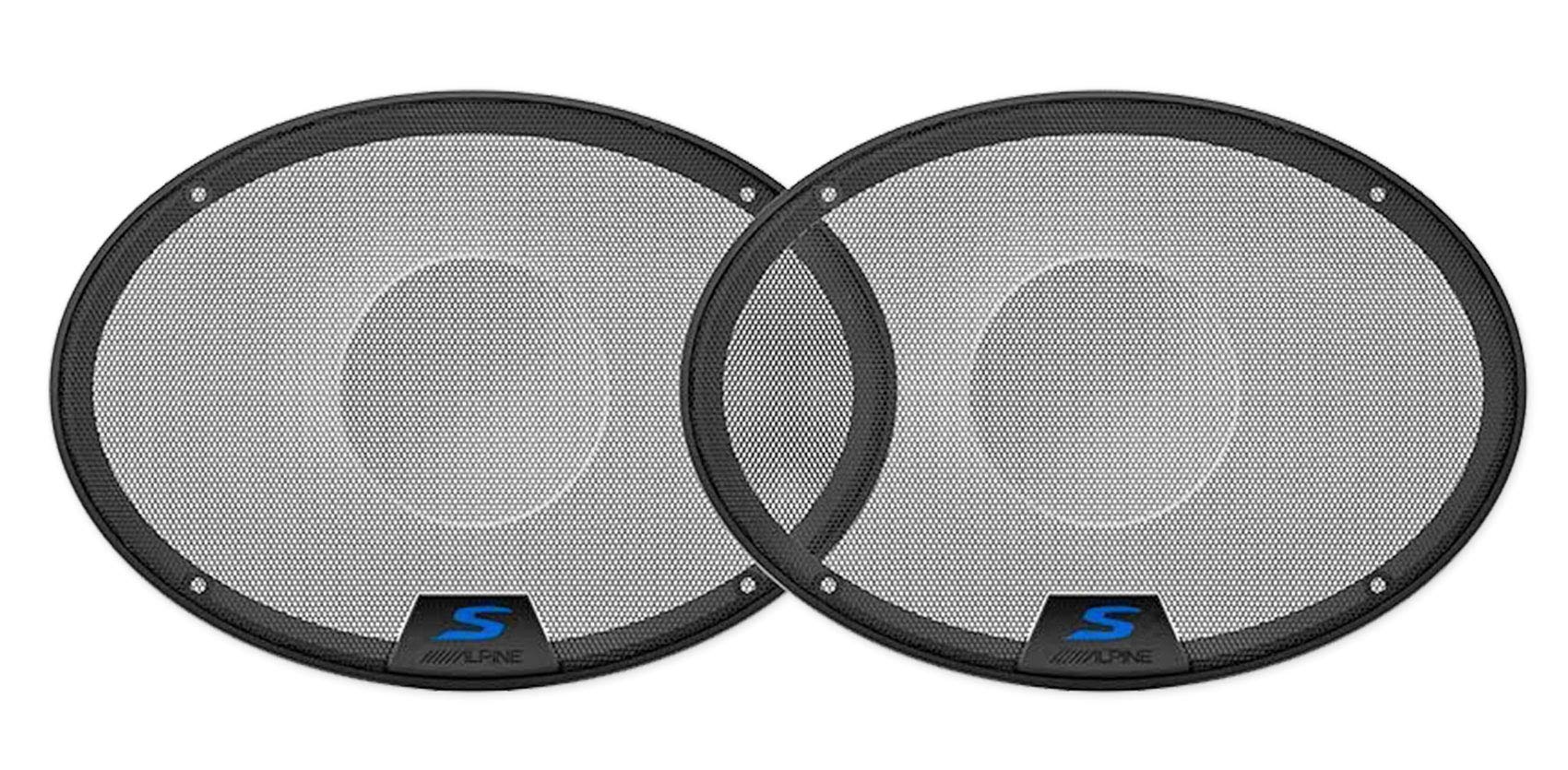 Alpine S-S69 260W 2-Way Car Audio Speakers Bundle with METRA 72-5600 Wiring Harness & 82-3004 6x9 Adapters - Compatible with 2015-2017 Chevy Silverado 2500 HD (3-Piece Set) | Premium Sound Upgrade for Trucks & SUVs