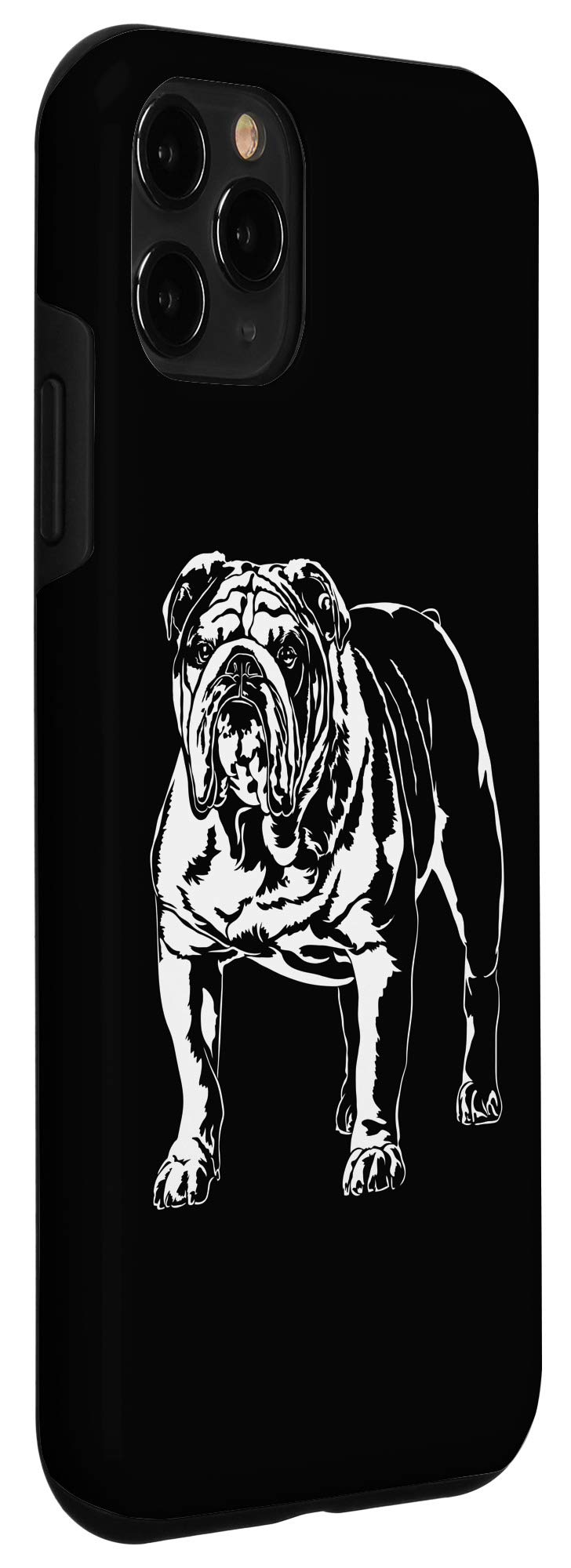 Funny Proud English Bulldog Mom iPhone 11 Pro Case - Cute Dog Portrait Gift for Bulldog Lovers - Perfect for Pet Owners & Dog Enthusiasts