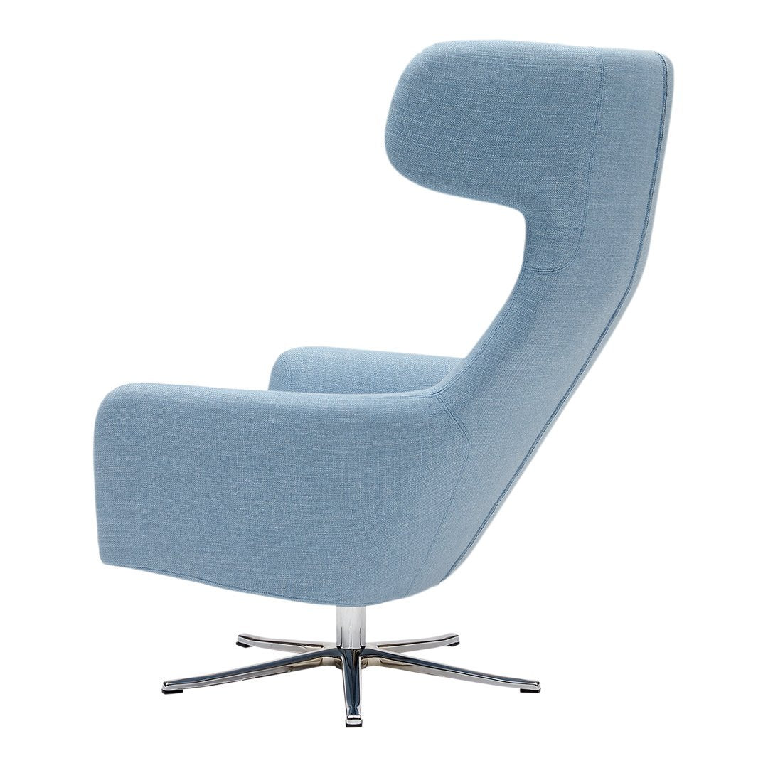 Luxury Havana Wing Chair with 360° Swivel Base - Perfect for Living Room, Bedroom, or Office Relaxation