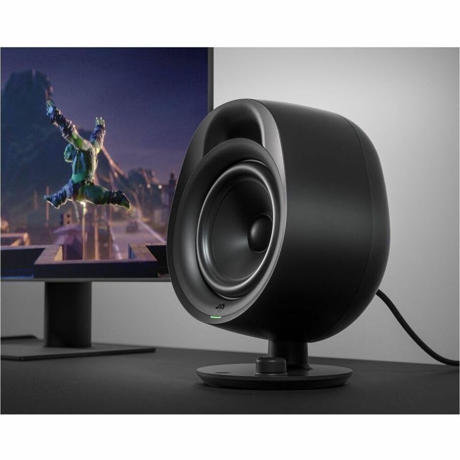 SteelSeries Arena 3 2.0 Desktop Gaming Speakers - High-Fidelity Immersive Audio with 4