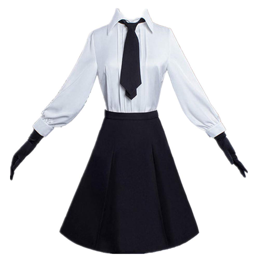 Bungo Stray Dogs Akiko Yosano Cosplay Costume - Anime School Uniform Outfit with Wig for Halloween, Conventions & Roleplay | Official Licensed Cosplay Dress
