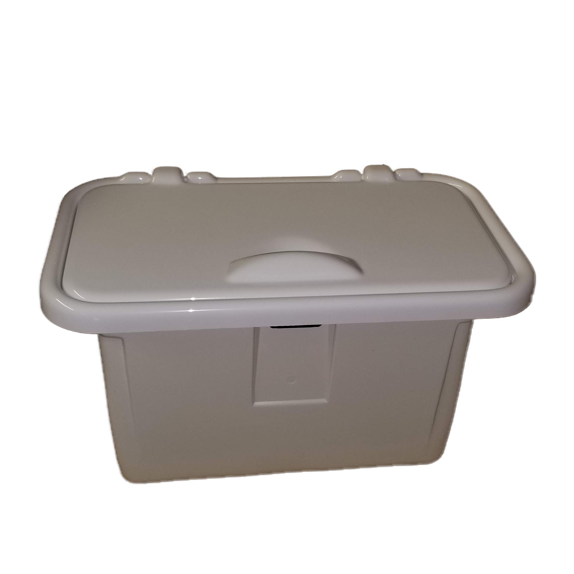 Premium 2 Drawer Marine Tackle Box - White Acrylic Capped ABS with Secure Locking Stainless Steel Latch - Organize Fishing Lures & Gear Efficiently - Perfect for Boat Fishing, Kayak Angling & Shore Casting