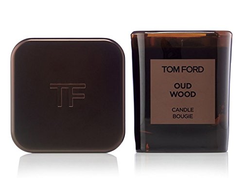 Tom Ford Oud Wood Scented Candle 2.25 Inches with Lid - Luxury Home Fragrance for Relaxation, Meditation & Romantic Ambiance