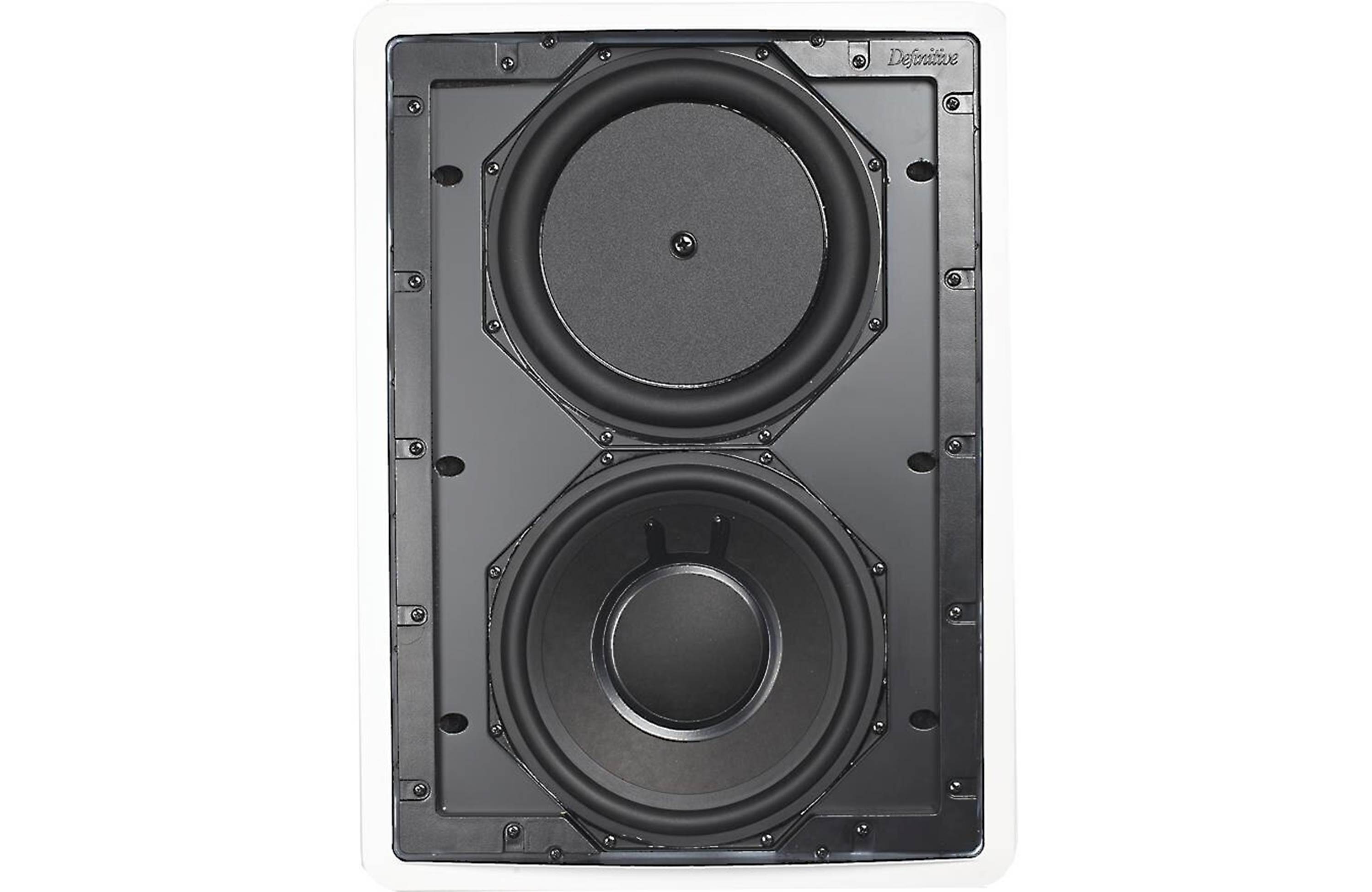 Definitive Technology IW Sub 10/10 Fully Enclosed In-Wall Subwoofer - High Performance Home Theater Audio System for Immersive Movie & Music Experience (Each)
