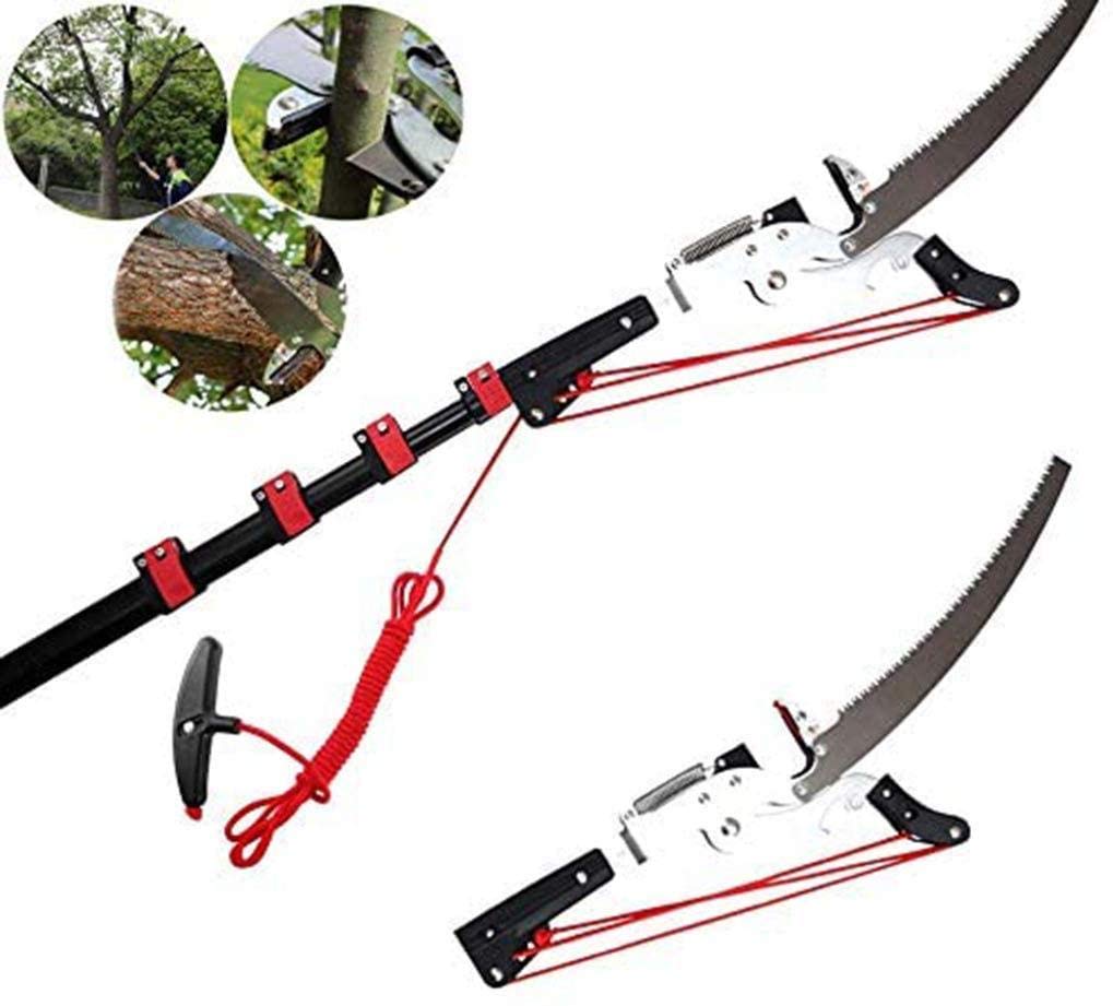 **Expandable 18FT Telescopic Pole Saw with SK5 Alloy Blade – Lightweight Tree Pruning Saw for Garden, Wood Cutting & Branch Trimming – Comfortable Grip Handle (5.4M Reach) – Perfect for Landscaping, Yard Maintenance & DIY Projects**