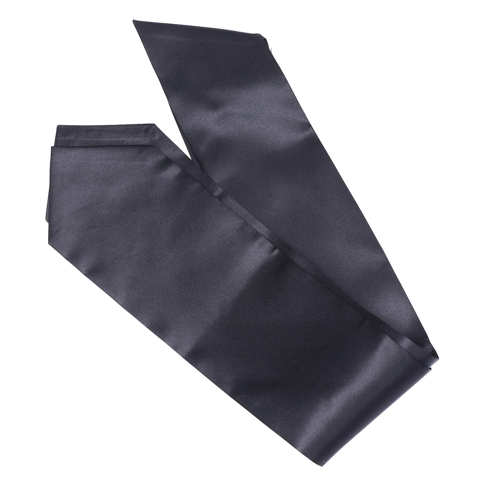 Amosfun 2021 Graduation Stole Sash - Unisex Honor Stole for Graduation Ceremony & Party Supplies (Black) - Perfect for High School, College Commencement & Graduation Photos
