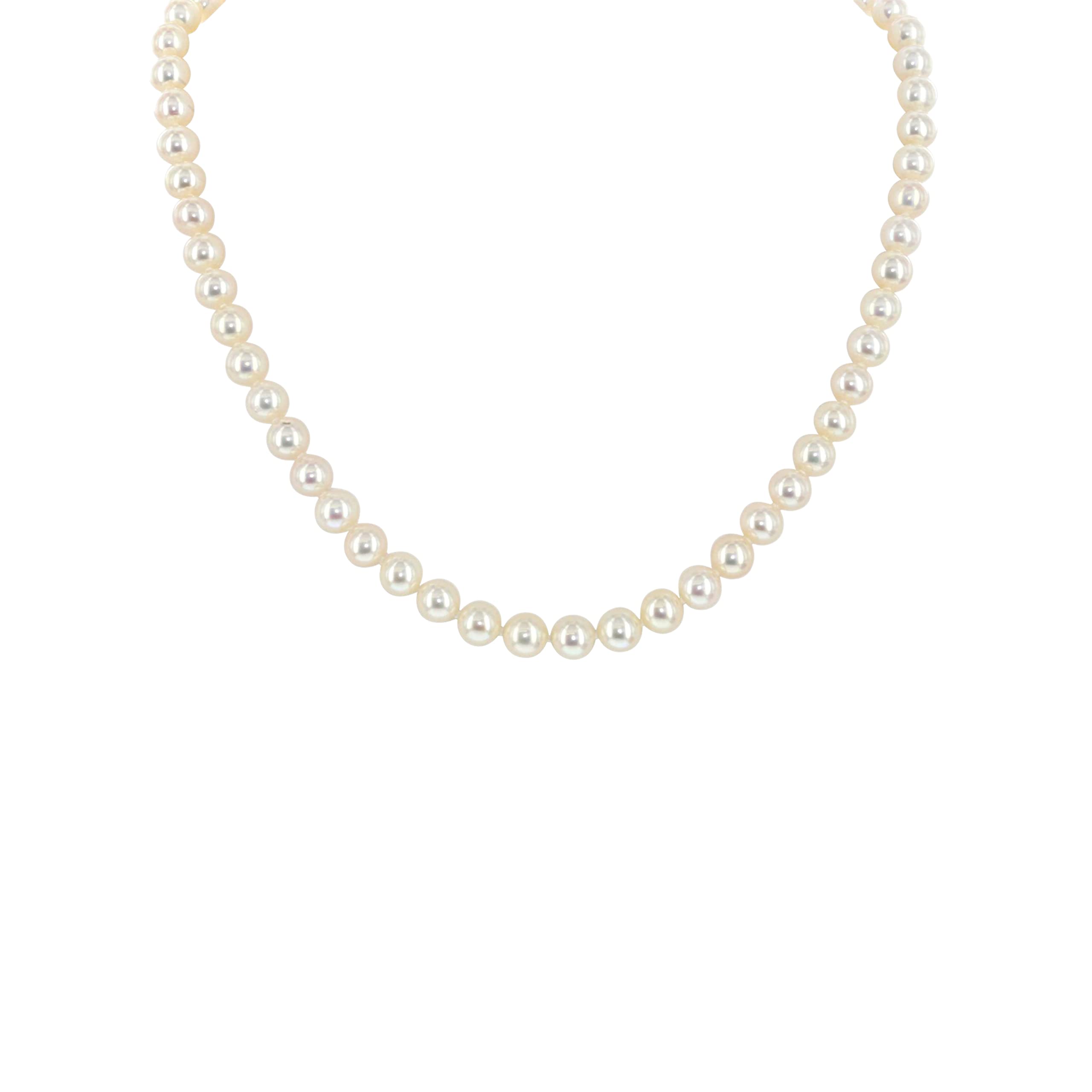 Sterling Silver Freshwater Pearl Necklace - 18