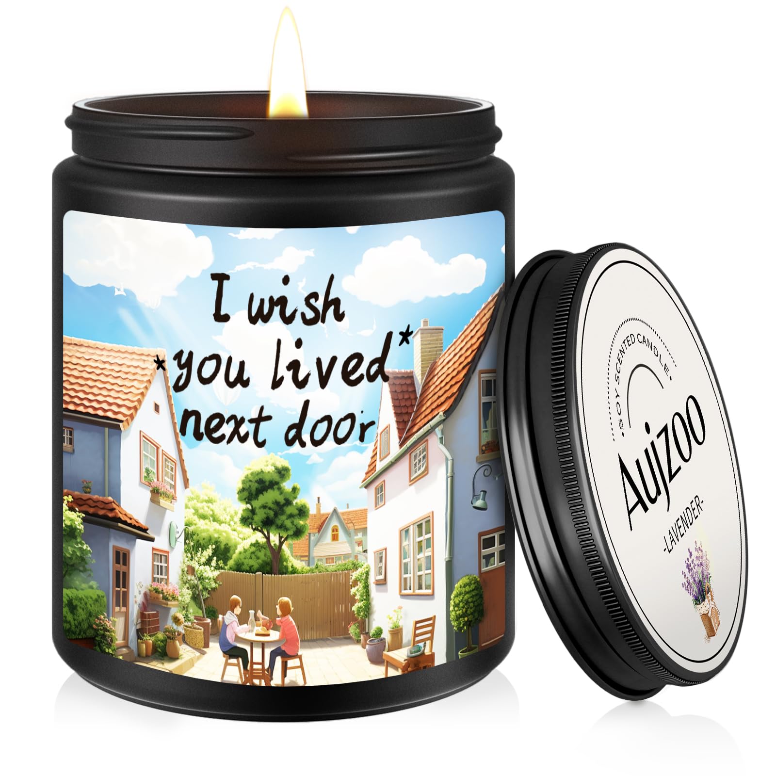 Lavender Scented Candles - Housewarming & Friendship Gifts for Women - Home Decor & Relaxation