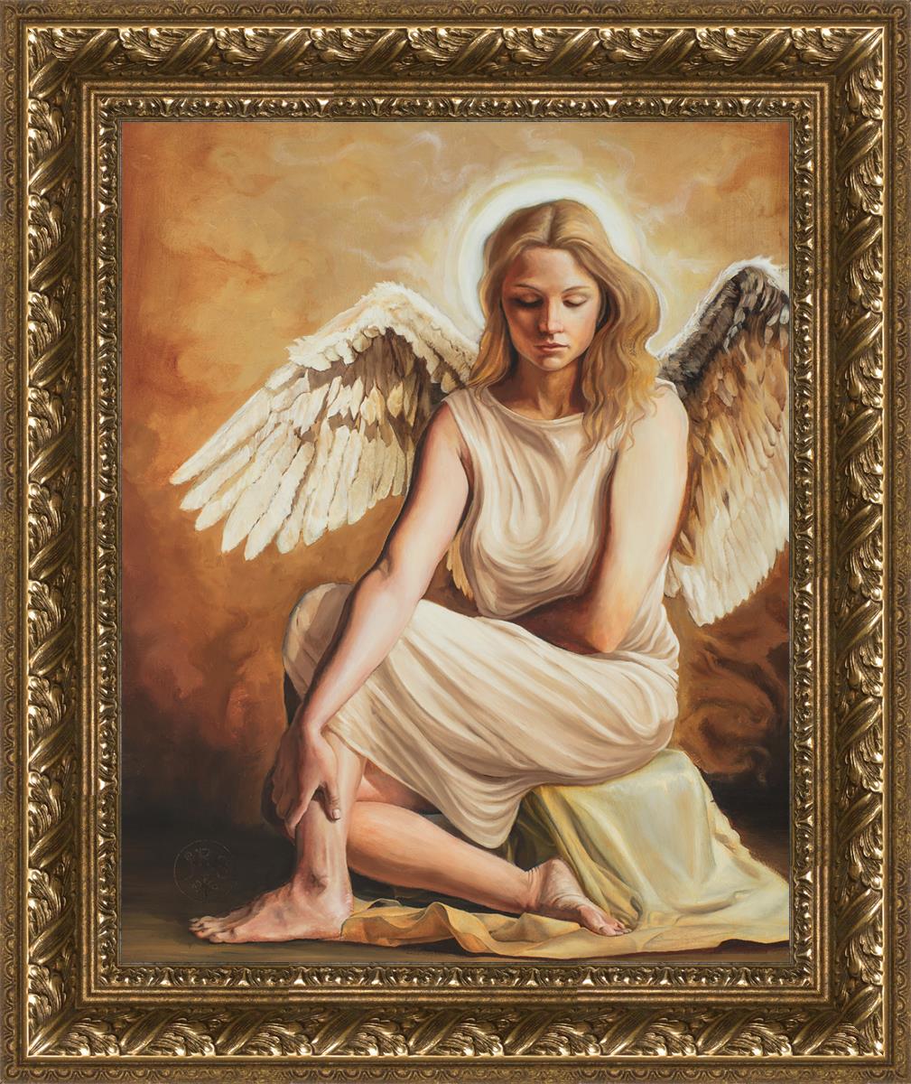 Angel of Redemption - Gothic Home Decor Statue for Halloween & Dark Aesthetic Interior Design | Perfect for Gothic Altars, Witchcraft Supplies, and Dark Academia Themed Rooms