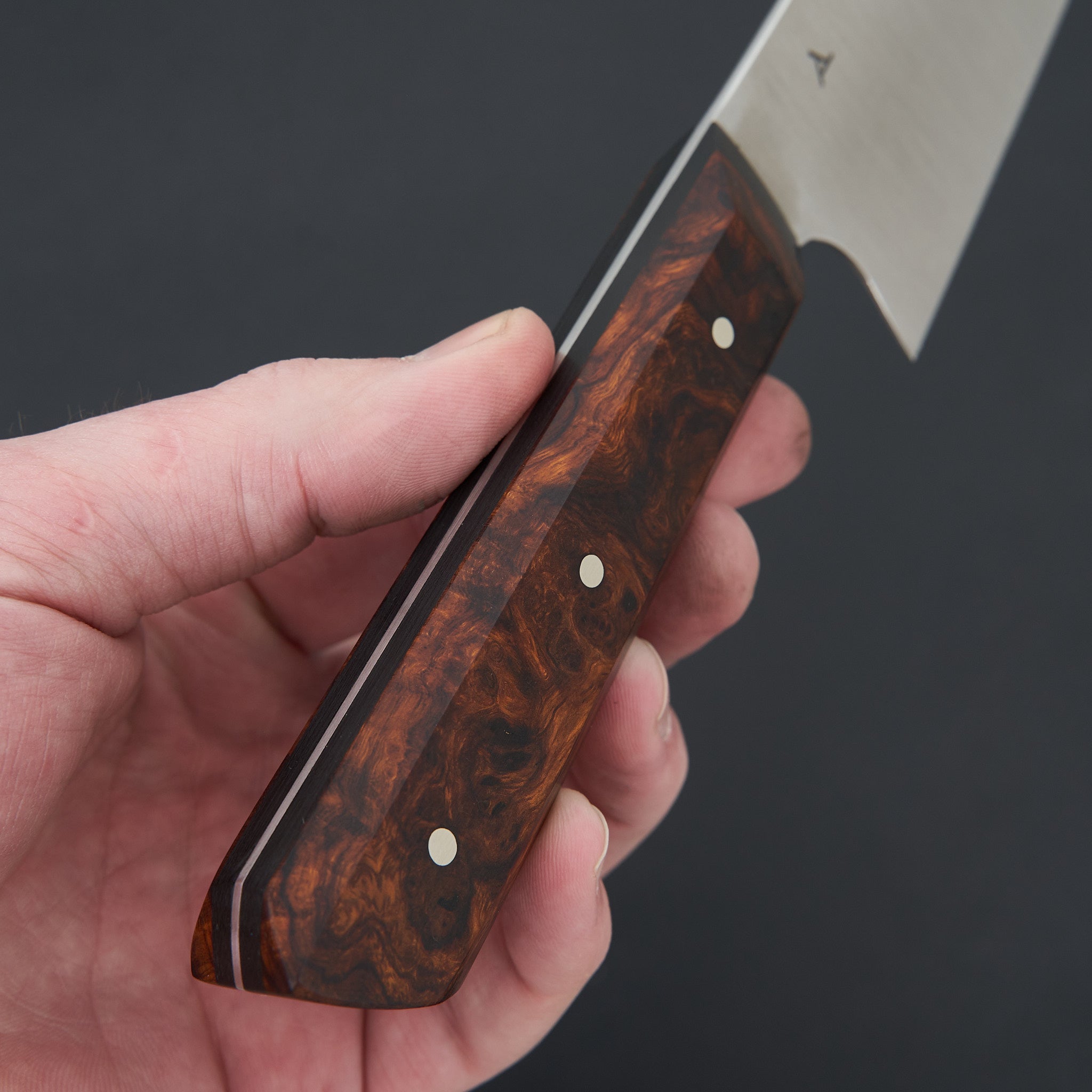 Premium Jamison Chopp AEBL Steel Ironwood Handle 178mm Chef Knife - Perfect for Professional Chefs & Home Cooking Enthusiasts