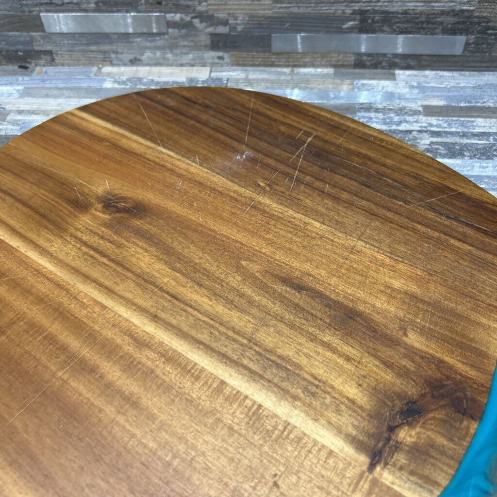 Premium Acacia Wood Cutting Board with Resin Handle - Durable Kitchen Chopping Board for Meat, Vegetables & Fruits - Perfect for Home Cooking, BBQ & Gift Giving