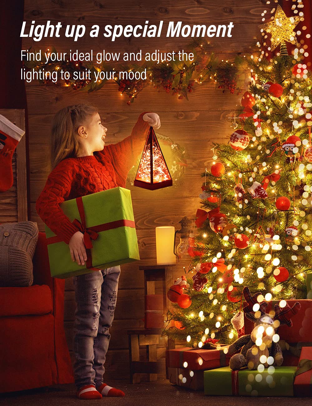 4 Pack Halloween Pumpkin LED Fairy String Lights - 16.4ft Battery Operated Waterproof Copper Wire with Remote & 8 Lighting Modes - Orange Fairy Lights for Halloween, Christmas, Bedroom, Party, Wedding, Garden Decoration
