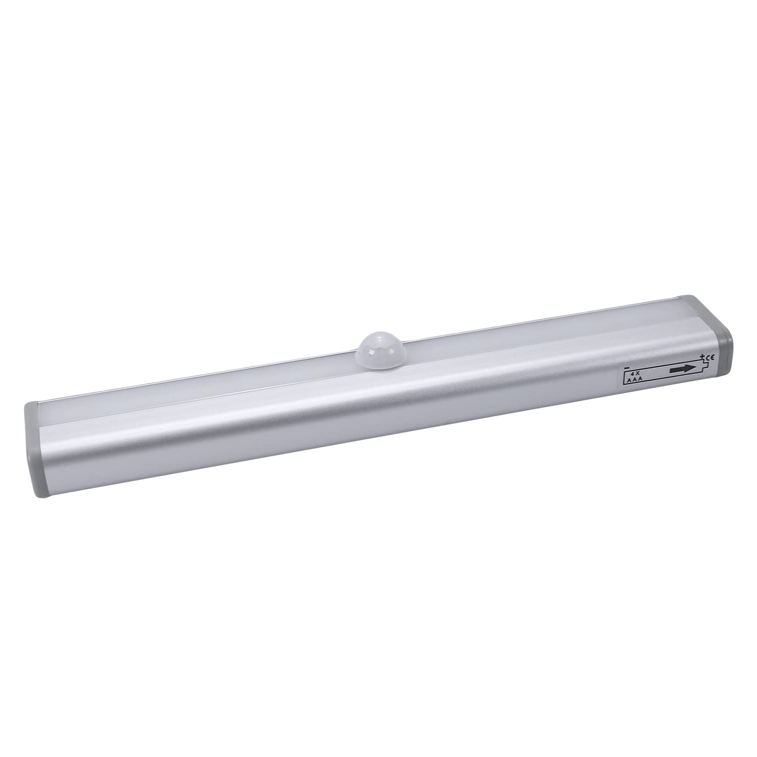 Bettomshin Rechargeable Motion Sensor Night Light - 10 LED Wireless Nightlight with Auto On/Off (6000K-6500K Cool White) for Stairs, Kitchen, Counter, Bathroom & Hallway - Portable Battery-Powered Lighting Solution