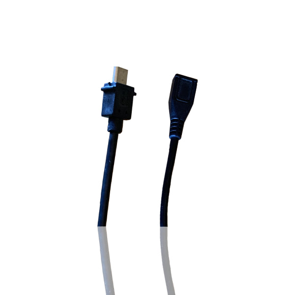 15cm Female MicroUSB to Male Micro B 5-Pin Cable - Fast Charging & Data Sync for Android Phones, Tablets, and Accessories - Perfect for Home, Office, and Travel Use