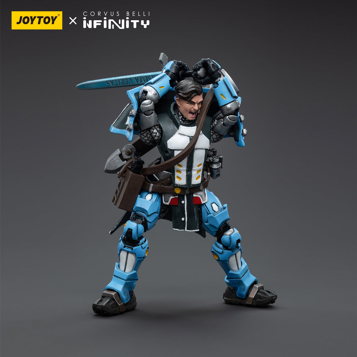 1/18 JOYTOY 3.75 Inch PanOceania Action Figure Set (3pcs) - Highly Detailed Collectible Military Miniatures for War Game Enthusiasts & Sci-Fi Collectors - Perfect for Tabletop Gaming, Display Shelves, and Gift Giving