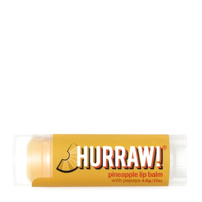 Natural Pineapple Papaya Lip Balm - Moisturizing & Nourishing for Dry, Chapped Lips - Perfect for Outdoor Activities, Travel & Daily Hydration