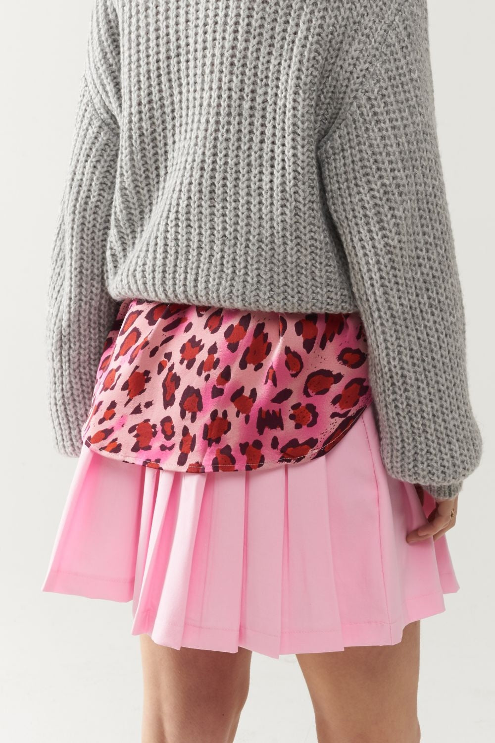 Pink Mini Pleated Skirt for Women - Trendy A-Line Skirt for Casual Wear, Parties & Dates