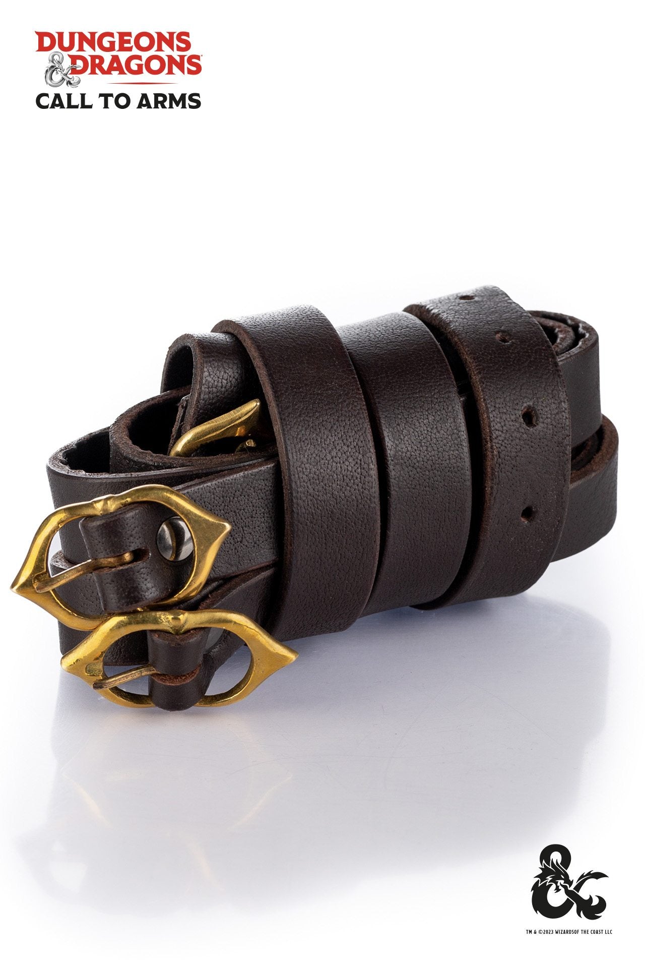 Dungeons & Dragons Wizard Book Holder - Brown Leather RPG Accessory for Tabletop Gaming & D&D Sessions