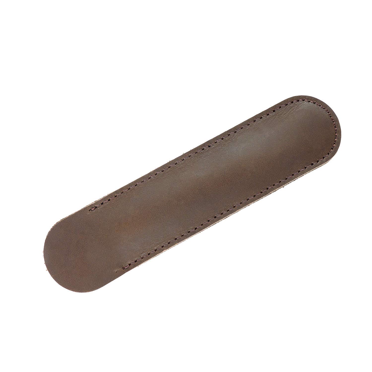 Leather Pen Case for Fountain Pens - Compact Protective Sleeve (15cm) for Office & Travel