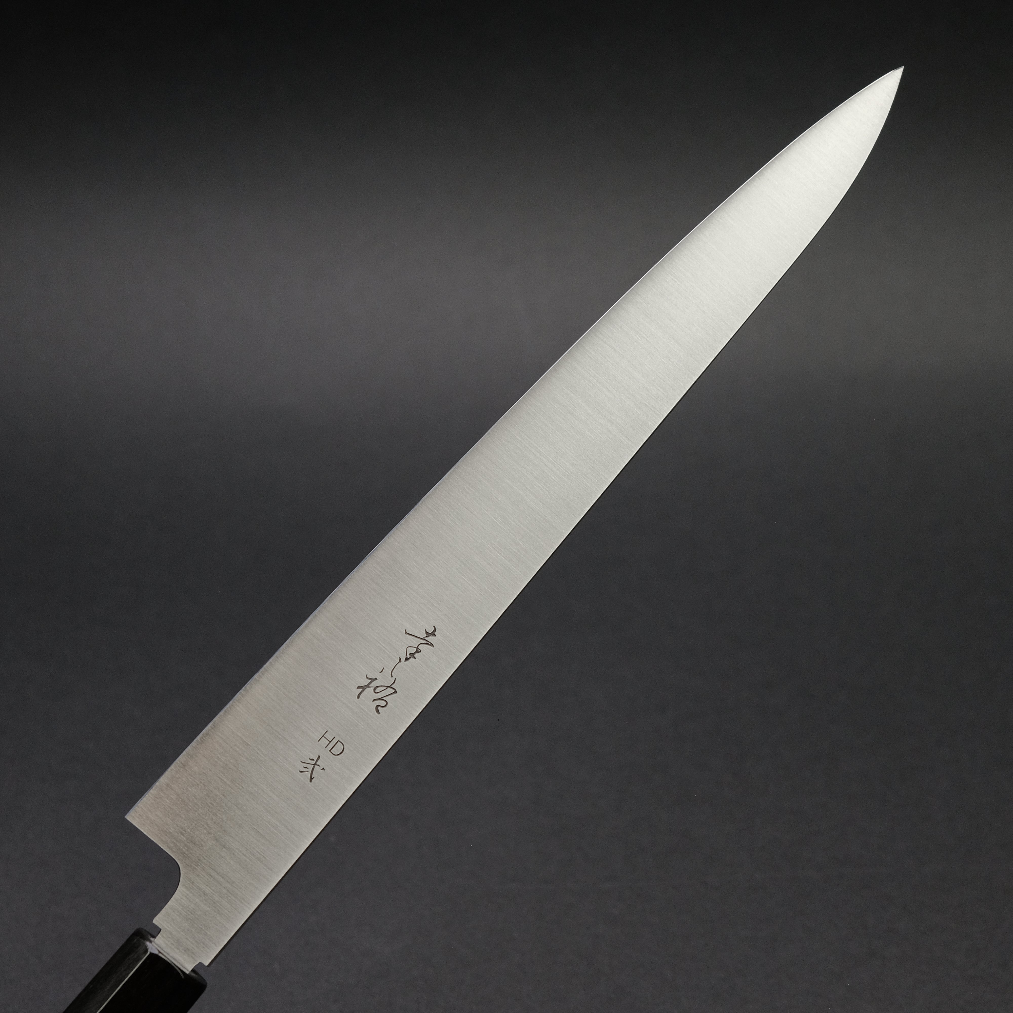 Konosuke HD2 Sujihiki 270mm Japanese Chef Knife - Ebony & Black Horn Handle - Premium Slicing Knife for Sushi, Meat, and Roasts