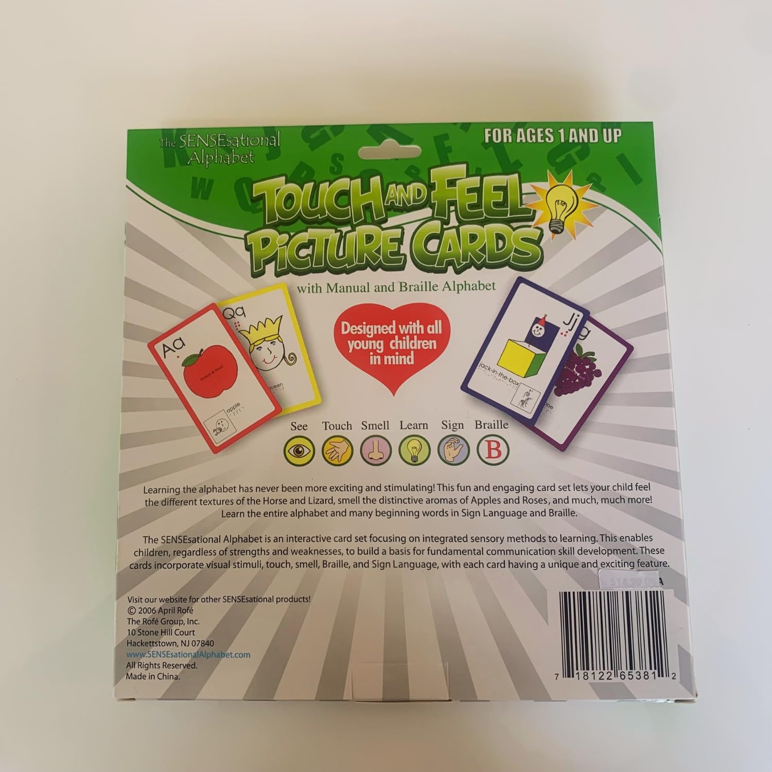 Sensory Alphabet Touch & Feel Flash Cards - Multi-Sensory Learning Cards with ASL & Braille for Kids & Adults - Perfect for Therapy, Inclusive Education & Early Childhood Development - Great for Classroom, Homeschool & Special Needs Learning Activities