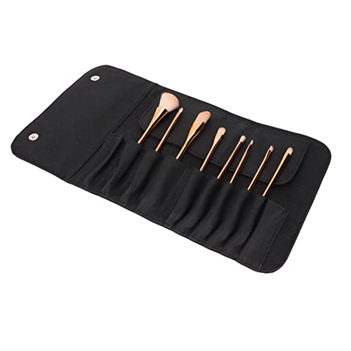 Portable Makeup Brush Organizer Bag - Travel Cosmetic Brush Holder Case for Storage & Protection | Waterproof & Eco-Friendly | Perfect for Travel, Home & Professional Makeup Artists