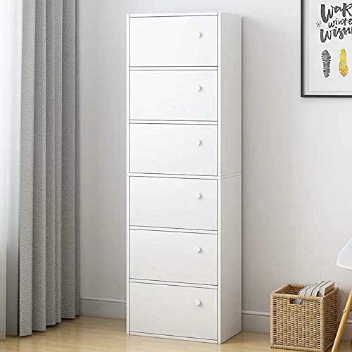 10Pcs White Round Wooden Drawer Knobs 1.08